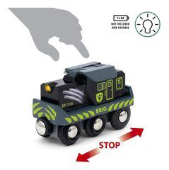BRIO - Dinosaur Battery Train - 36096-thumb-1