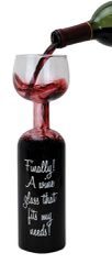 Winkee - Wine bottle glass - 0.75-liter / Gadgets