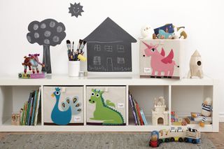 3 Sprouts - Storage Box - Pink Unicorn-thumb-2