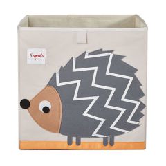 3 Sprouts - Storage Box - Gray hedgehog / Baby and Children