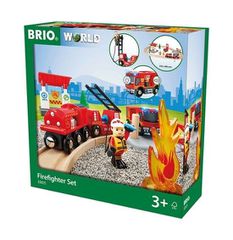 BRIO - Fire Fighter Set (33815)-thumb-1