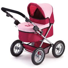 Bayer - Dolls Pram - Trendy - Red-thumb-4