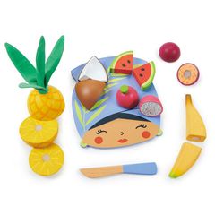 Tender Leaf - Tropical Fruit - Chopping Board - (TL8281) / Toys