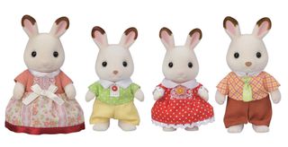 Sylvanian Families - Chocolate Rabbit Family (5655) / Toys