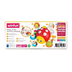 Winfun - Press 'N Go Activity Ladybug (000720)-thumb-2