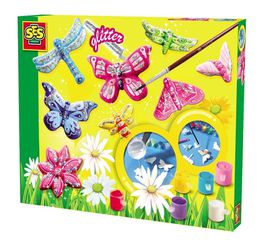 SES Creative - Butterfly + glitter - (S01131) / Toys