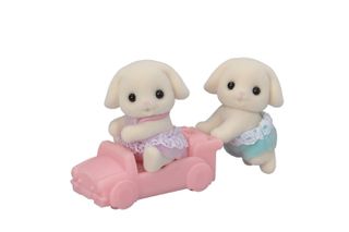 Sylvanian Families - Flora Rabbit Twins (5737) / Toys
