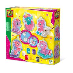 SES Creative - Casting and Painting - Baby Unicorns - (S01341) / Toys