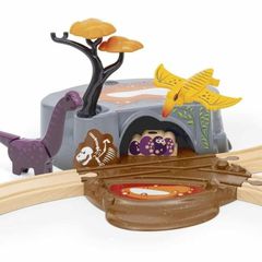 BRIO - Train set with dinosaurs - (36094)-thumb-2