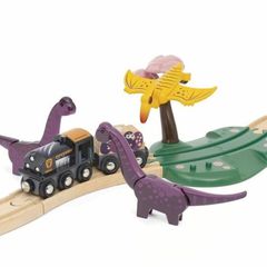 BRIO - Train set with dinosaurs - (36094)-thumb-1