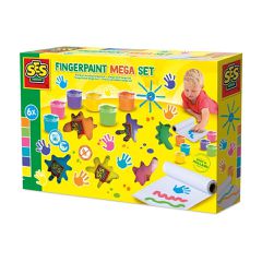SES Creative - Fingerpaint Mega Set 6x110ml - (S00393) / Toys