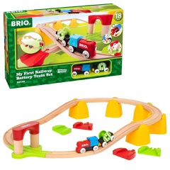 BRIO - My First Railway Battery Operated Train Set (33710) / Toys