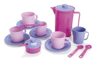 Dantoy - Coffee set, Pink (4396) / Toys