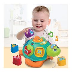 Winfun - Pull Along Sort 'N Learn Turtle (240301-NL) / Toys-thumb-3