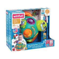 Winfun - Pull Along Sort 'N Learn Turtle (240301-NL) / Toys-thumb-2