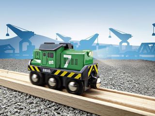 BRIO - Freight Battery Engine (33214) / Toys-thumb-2