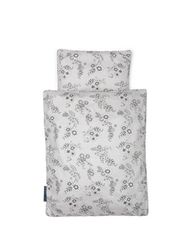 Smallstuff - Doll Bedding - Grey Flower garden / Toys