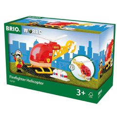 BRIO - Firefighter Helicopter (33797)-thumb-3