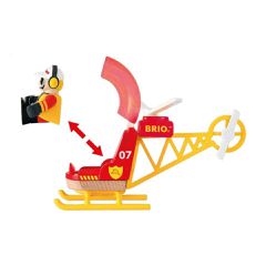 BRIO - Firefighter Helicopter (33797)-thumb-1