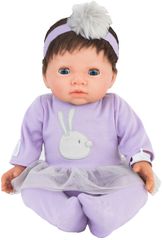 Tiny Treasure - Doll w/ Brown Hair & Purple Tutu Dress (30140) / Toys