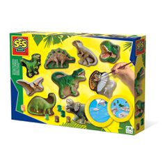 SES Creative - Casting and painting - Dinosaur world - (S01403) / Toys