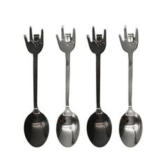 Winkee - Rock Hand Spoon Set - Skeer-thumb-1