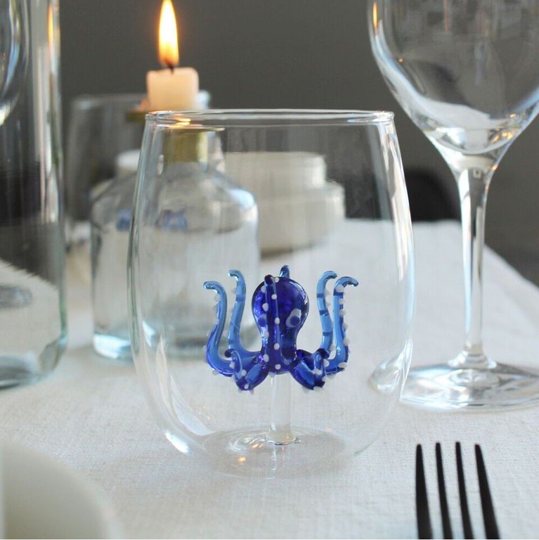 Winkee - Drinking Glasses - Handmade Octopus / Gadgets