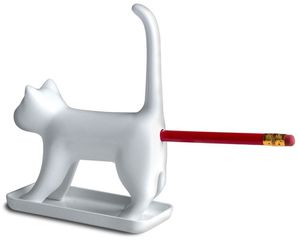 Winkee - Pencil sharpener - Sharp end Cat with sound - White / Gadgets