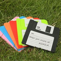 Winkee - Coaster - Floppy Disc - Six Different Colours / Gadgets-thumb-3