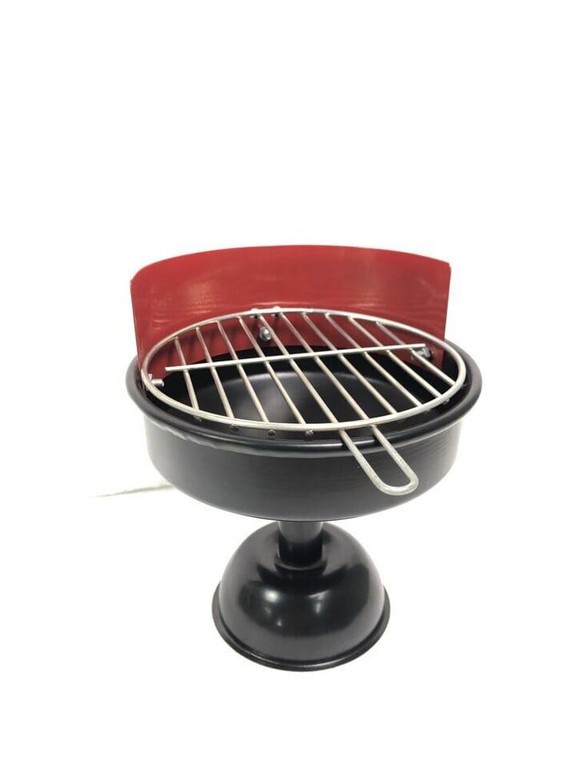 Winkee - Mini BBQ Grill Ashtray - 12 cm diameter / Gadgets