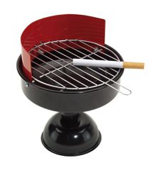 Winkee - Mini BBQ Grill Ashtray - 12 cm diameter / Gadgets-thumb-4
