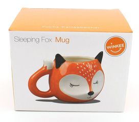 Winkee - Sleeping Fox Mug-thumb-3