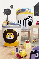 3 Sprouts - Storage Bin - Yellow Lion-thumb-3