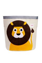 3 Sprouts - Storage Bin - Yellow Lion / Baby and Children