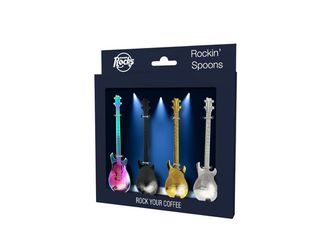 Winkee - Rockin' Guitar Spoon Set - 4 pcs / Gadgets