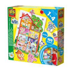 SES Creative - My First Poster with Stickers - (S14476) / Toys