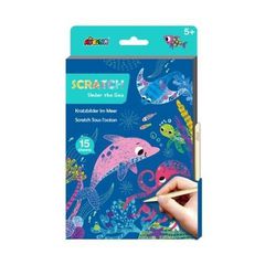 Avenir - Under the Sea A5 Scratch Book - (58CH221828) / Toys