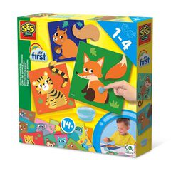 SES Creative - My first - Sticking Animal Tails - (S14403) / Toys