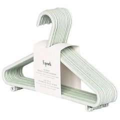 3 Sprouts - Hanger In Wheat Straw 15 pcs Green / Baby and Children