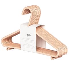 3 Sprouts - Hanger In Wheat Straw 15 pcs Rosa / Baby and Children