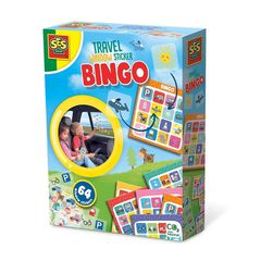 SES Creative - Game Bingo Car Window Stickers - (S02238) / Toys