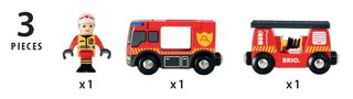 BRIO - Emergency Fire Engine (33811) / Toys-thumb-4