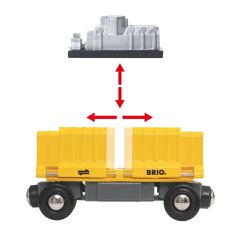 ​BRIO - Three-Wagon Cargo Train​ (33982) / Toys-thumb-1