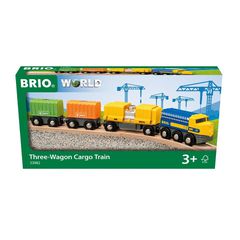 ​BRIO - Three-Wagon Cargo Train​ (33982) / Toys-thumb-4
