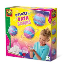 SES Creative - Galaxy Bath Bombs - (S14769) / Toys