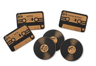 Winkee - Rocks Coaster Set of 6 - Black / Gadgets