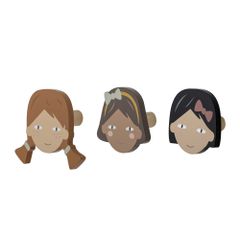 Bloomingville MINI - Rosalia Hook - Brown / Baby and Children