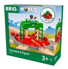 BRIO - Turntable and Figure (33476)-thumb-4