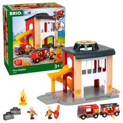 BRIO World - Rescue - Fire Station (33833) / Toys