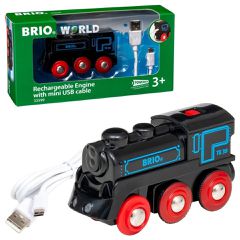 BRIO - Rechargeable Engine with mini USB cable (33599) / Toys